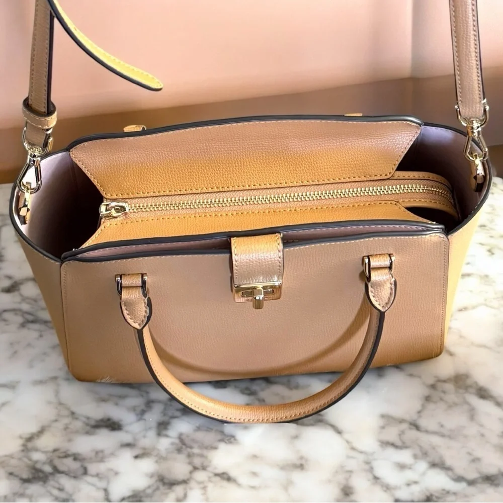 Elegant Tan Kate Spade Handbag